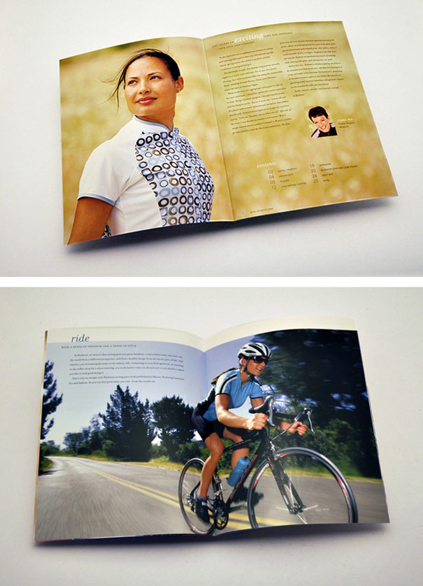 Sample spreads from Shebeest Catalog