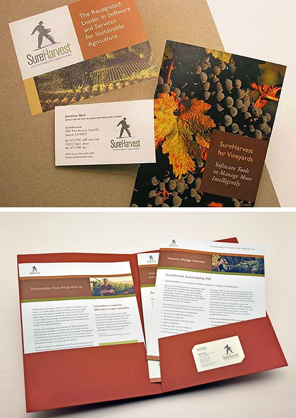 Examples of SureHarvest Branded Collateral 