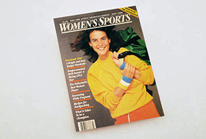 Women's Sports Magazine Cover