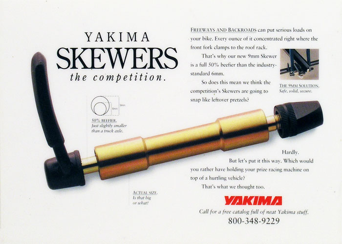 Yakima 1/2pg Skewer Ad